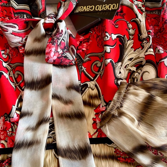 New ROBERTO CAVALLI blouse size 44/8 - Picture 3 of 4